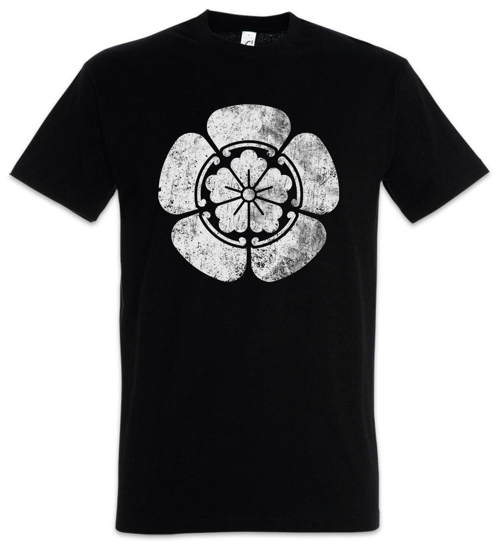 ODA CLAN MON T-Shirt Mens Womens Tees Top - Japan Nobunaga Tokugawa Edo Samurai Shogun Ninja T-Shirt Mens Womens Tees Top 4XL