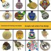 Niestandardowy Medal ze Stopu Cynku Złocony na Wydarzenia Kolarskie i Biegowe
