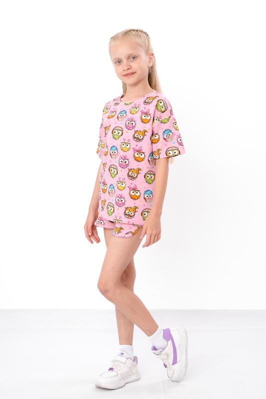 Girls’ Clothing Set – Breathable Fabric & Fun Print Design, Summer ,6459-055 HC