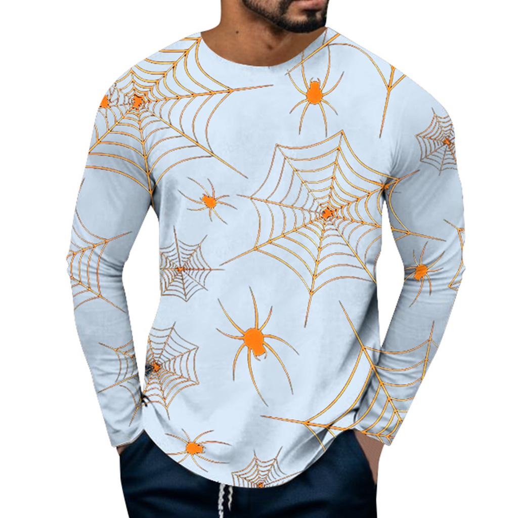 Halloween Blood Bat 3D Print T-Shirts Men Woman Long Sleeve Hip Hop T Shirt Streetwear Harajuku Pullovers Tees Top Kids Clothing