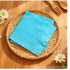 Spot Promotional Tissue Party Supplies Solid Color Dinosaur 33Cm Restaurant Paper Disposable Party Decoration Tissue