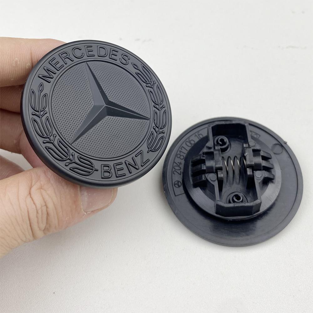1pcs 57mm Car Front Hood Emblem Badge Bonnet For Mercedes Benz W204 W205 W212 W213 W221 W177 W246 GLA GLC CLA Car Accessories