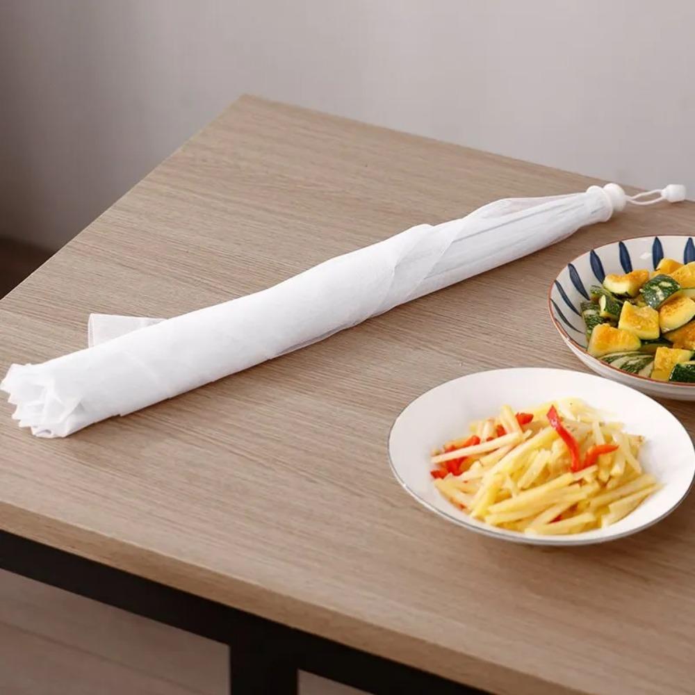 Cubierta de malla para alimentos, plegable, lavable, cubierta para mesas, a prueba de insectos, cubiertas protectoras para platos, accesorios de almacenamiento hogareño de cocina
