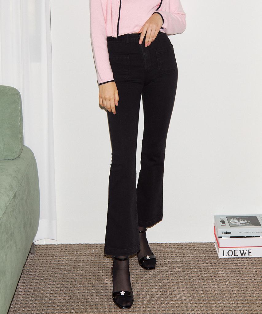 SALON DE YOHN Denim Bootcut Pants