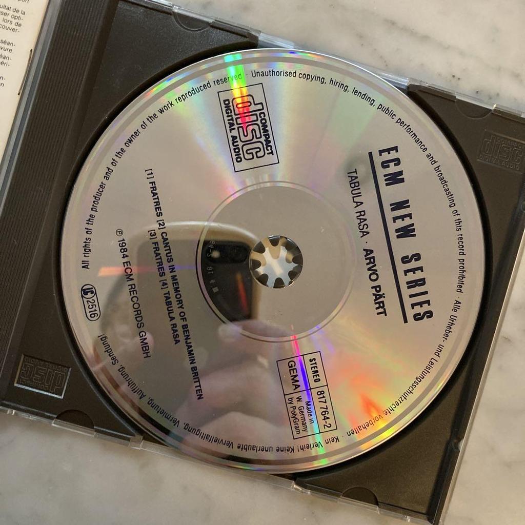 [USED] 4CDs Arvo Pärt