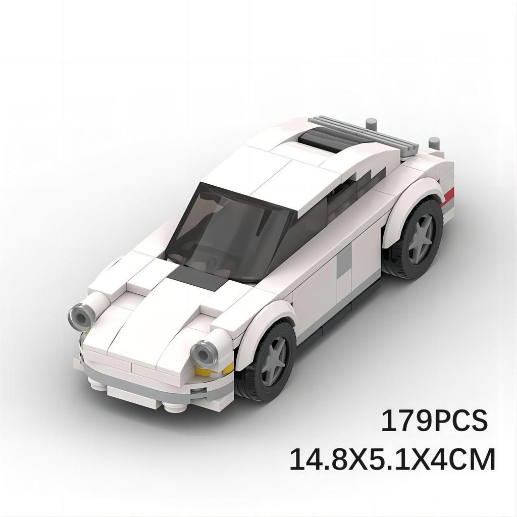 MOC Building Block Set 911 Sports Car Racing Model Assembly Toy Children's Gift
