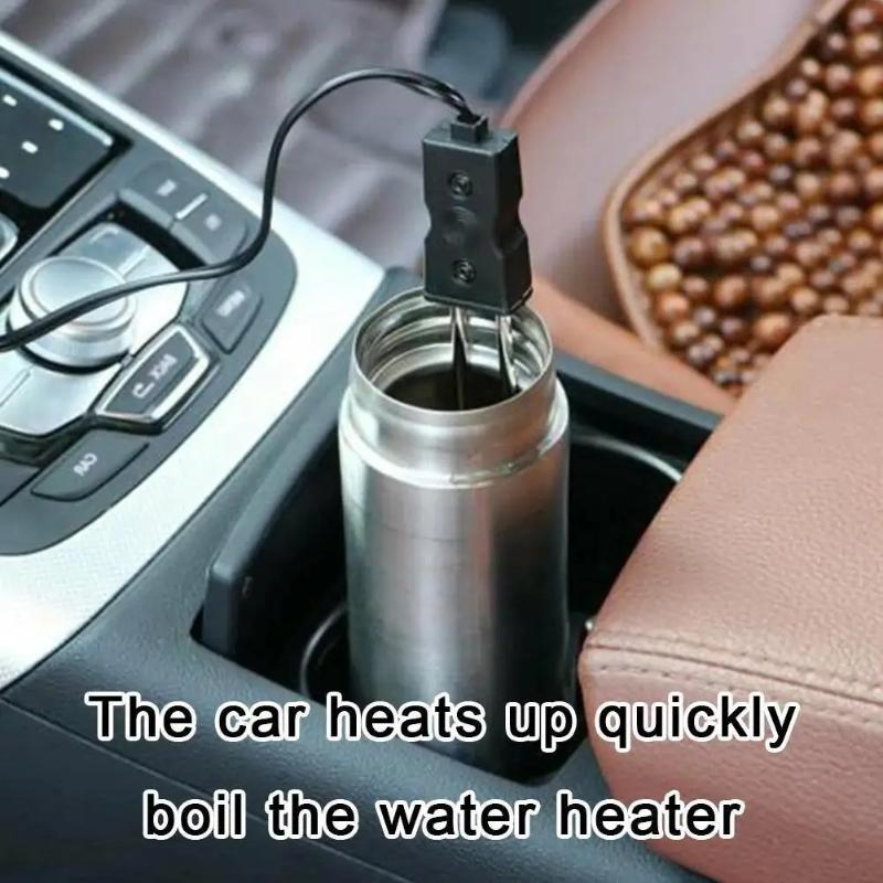 Portable 12V 24V Car Immersion Heater Portable High Quality Safe Warmer Fashion Durable Auto Electric Tea Coffee Water Heater