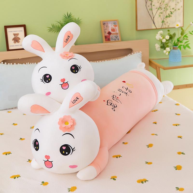 Gray Husky Plush Toy - Lying Down Dog Doll Pillow for Girls