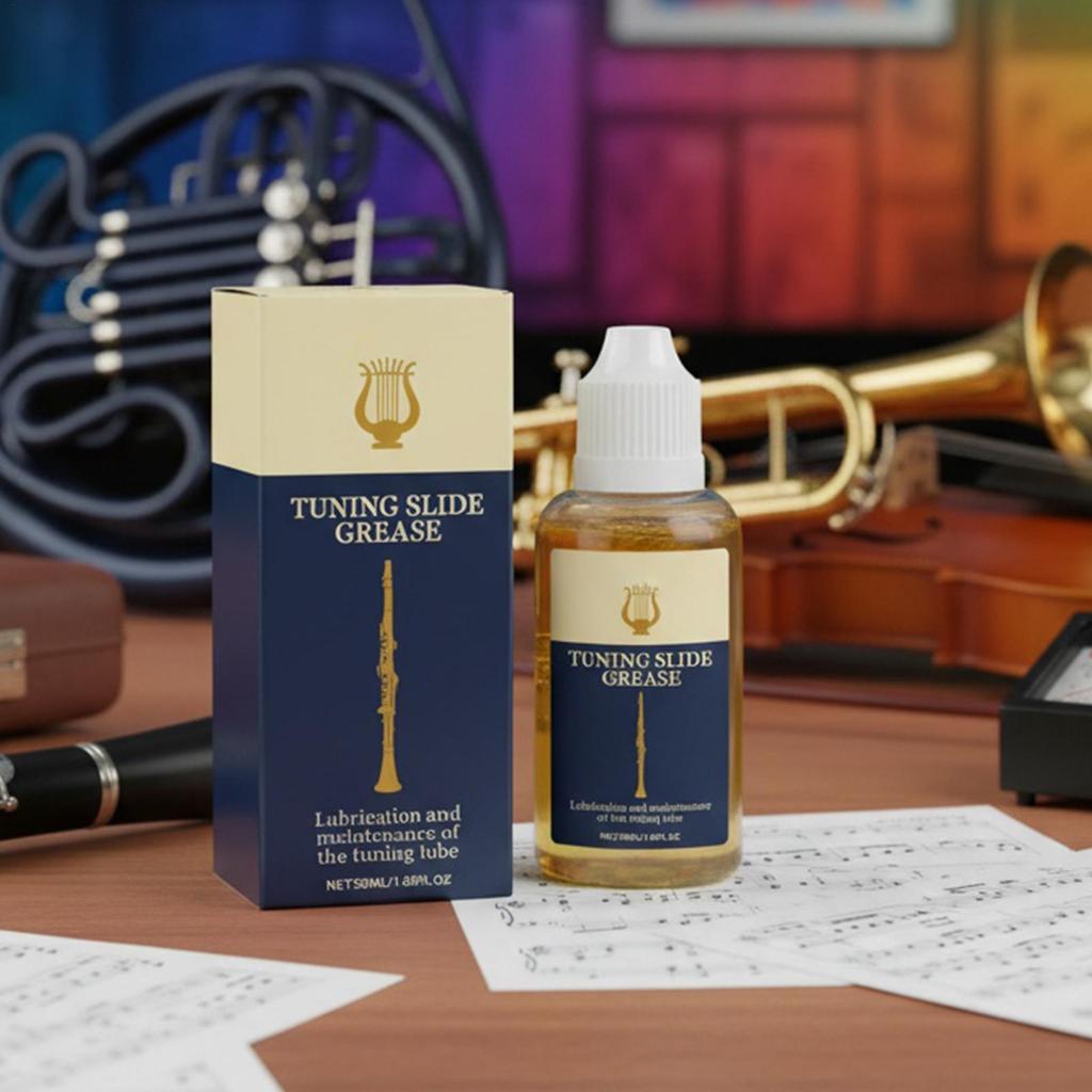 Instrumentenzugschmiermittel Schmiermittel Posaune Flöte Saxophon Klarinette Reiniger Ventil- & Lagerpflege für Blechblasinstrumente Holzblasinstrumente Musikzubehör
