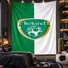 Wandbehang Tapisserie Irland Rugby Druck Stoff für Wohnzimmer Schlafzimmer Heimdekoration