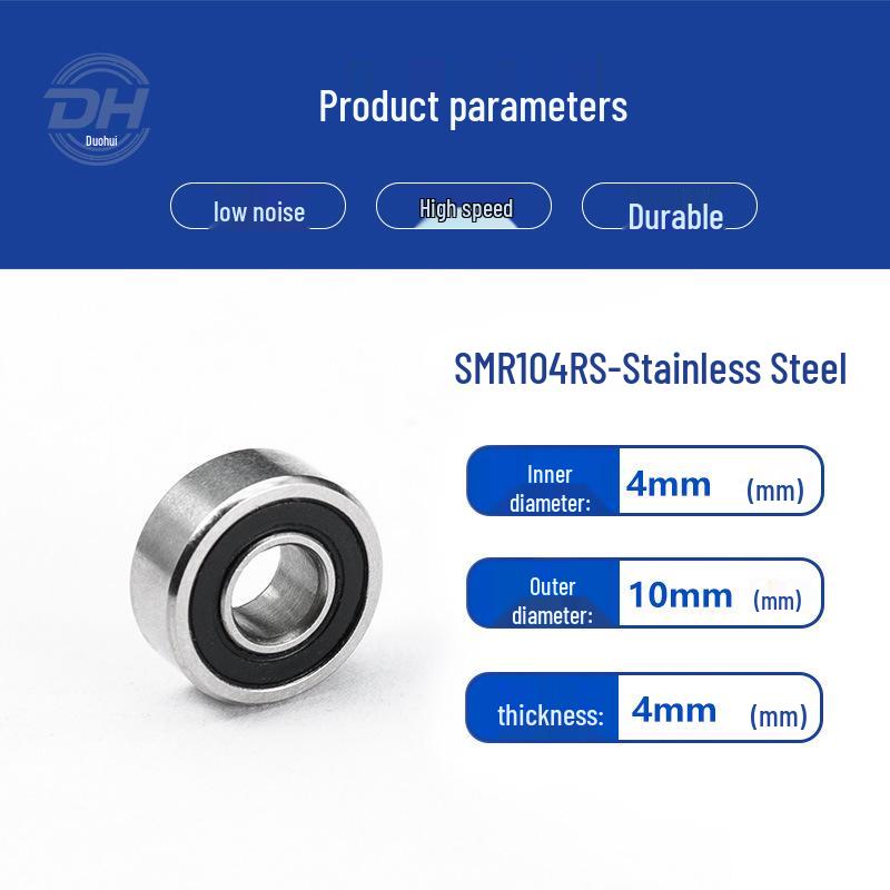 Rust-Proof Stainless Steel Miniature Pulley with Deep Groove Ball Bearing - Anti-Corrosion Gyroscope Ornament Accessory