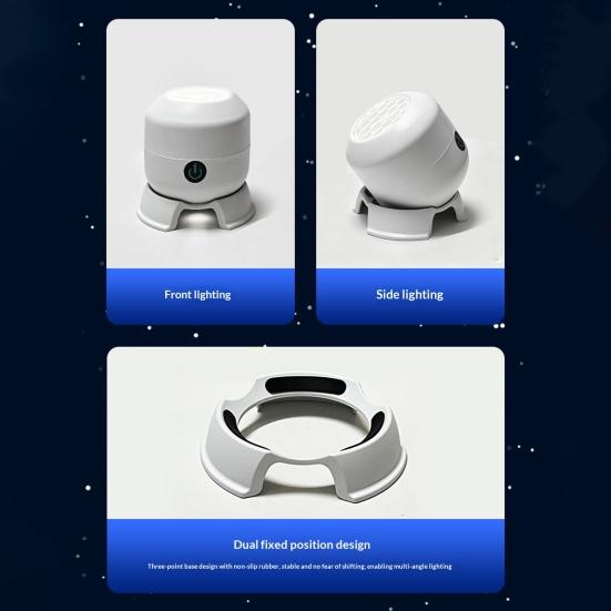 Rotating Projection Lamp Underwater Ocean Projector Light with Dynamic Rotation And Adjustable Brightness Multi-Angle Base Mood Light for Indoor
