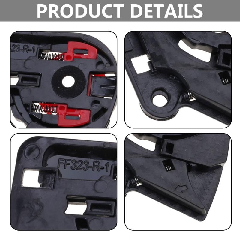Flip Up Helmet Shield Base Holder 1 Pair Replacement Parts for FF801 FF323 FF390 Windscreen Holder Base Visors Parts