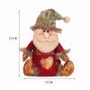 Cute Doll Candy Bag Gift Packaging Santa Claus Xmas Decor Zipper Bag Present Bag Apple Gift Bag