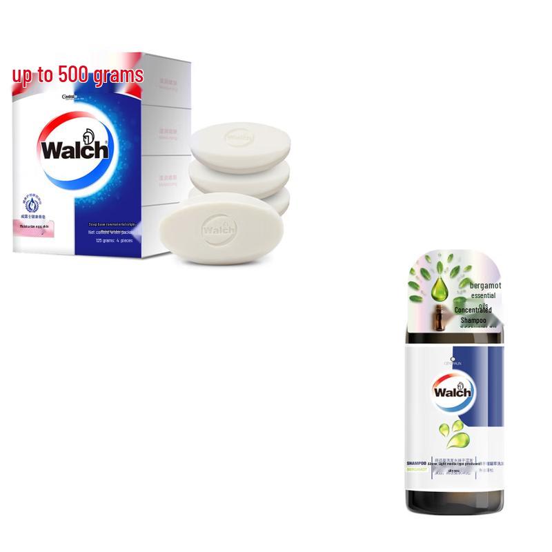 Walch Bergamot Shampoo & Moisturizing Soap Set