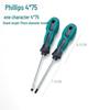 Stubby Double-Ended Phillips/Slotted Screwdriver, Extra Durable.