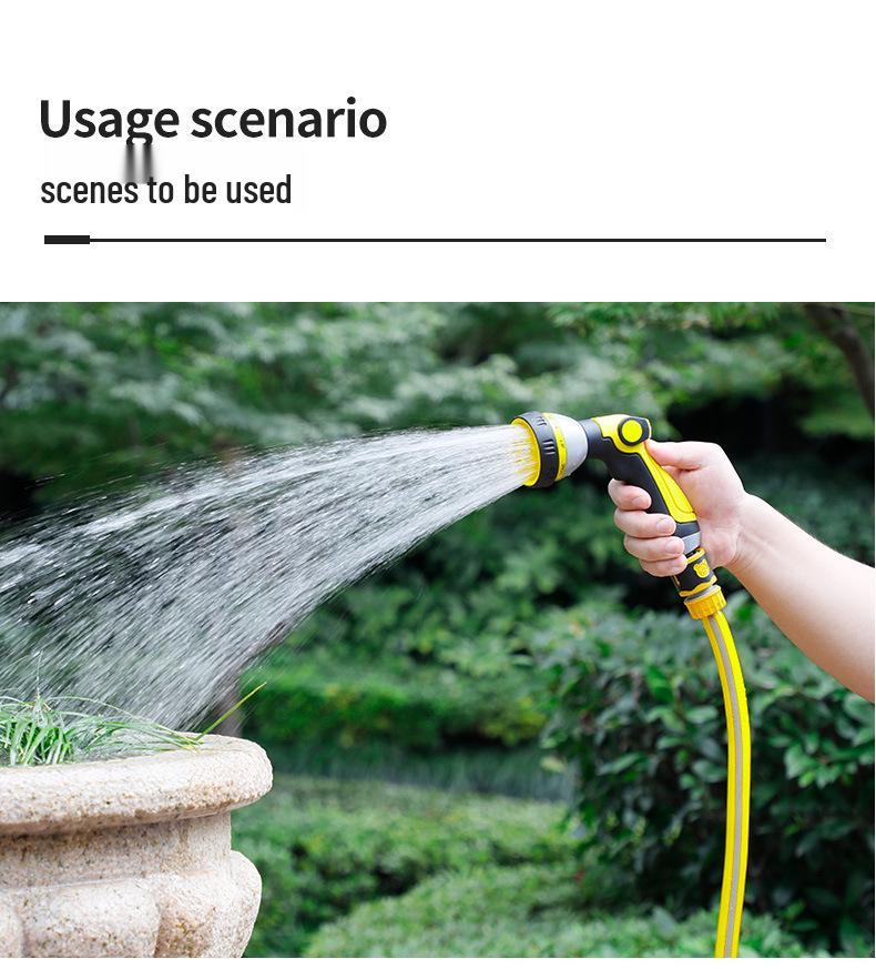 Gelber PVC 1-Zoll Hochdruckschlauch für Bewässerung und Autowäsche