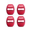Door Lock Decoration Protection Cover flags emblem case for Toyota prado 120 fj150 land cruiser 80 accessories car styling