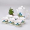 Shengshi Tangyun 'Thousand-Mile Rivers and Mountains' Bone China Tea Set
