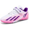 New Children's Velcro Football Shoes, Young and Young Broken Nails, Primary and Secondary School Students Competition Training Shoes for Men and Women
