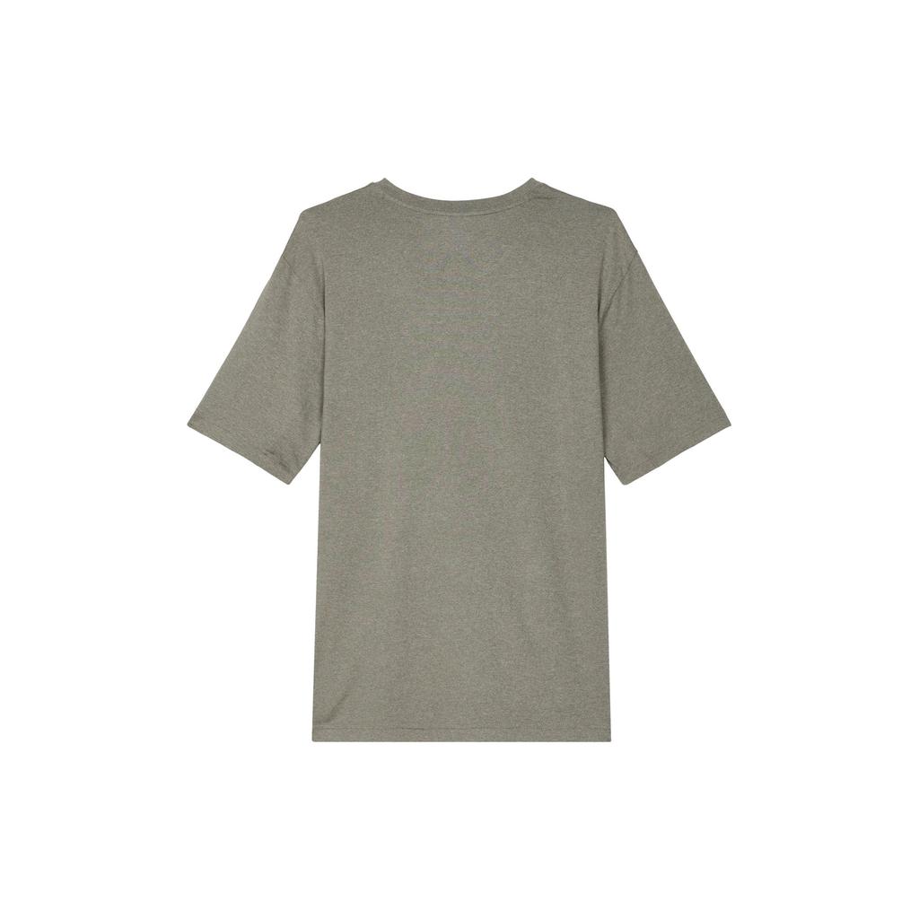 Columbia Outdoor Solid Moisture-Wicking Sports Short Sleeve T-Shirt Unisex Tops Green AE5545-397