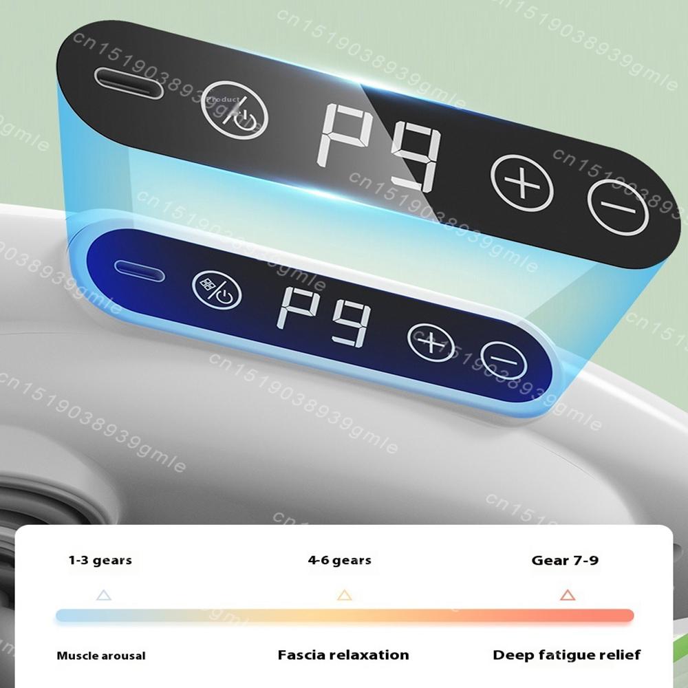 Fascia Gun 18 Heads Massage Gun Lose Fat Vibration Muscle Relaxation Massager Relief Neck Back Waist Massage Instrument Shaping