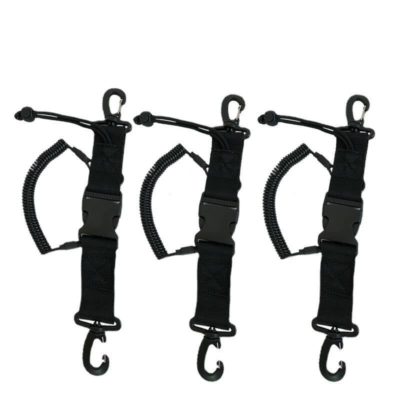 Diving Camera Anti-Loss Lanyard with Protective Cover and Anti-Drop Spring Rope
