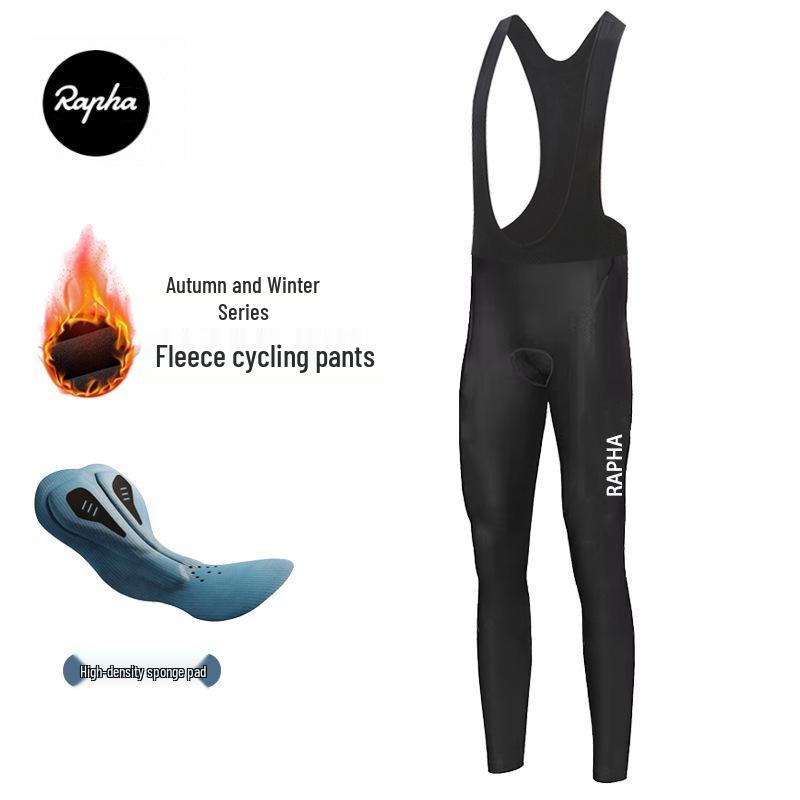 2024 Unisex Höst/Vinter Fleece Varma Cykelbyxor