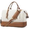 Expendable Travel Bag For Women, Duffle Bag & Gym Bag With Wet Pocket And Shoe Compartment, Weekender Overnight Bag,Carry On Bag