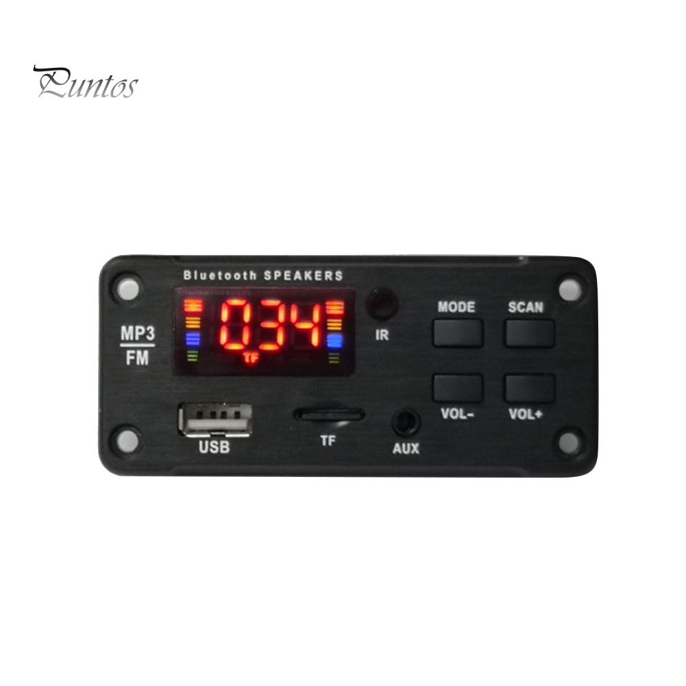 Bluetooths Vehicle FM Radio Car Speaker Module MP3 Decoder Board Music Player