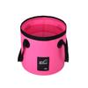 12L Portable Foldable Water Bucket Fishing Bucket Folding Water Container for Travelling Camping Hiking Fishing Washing