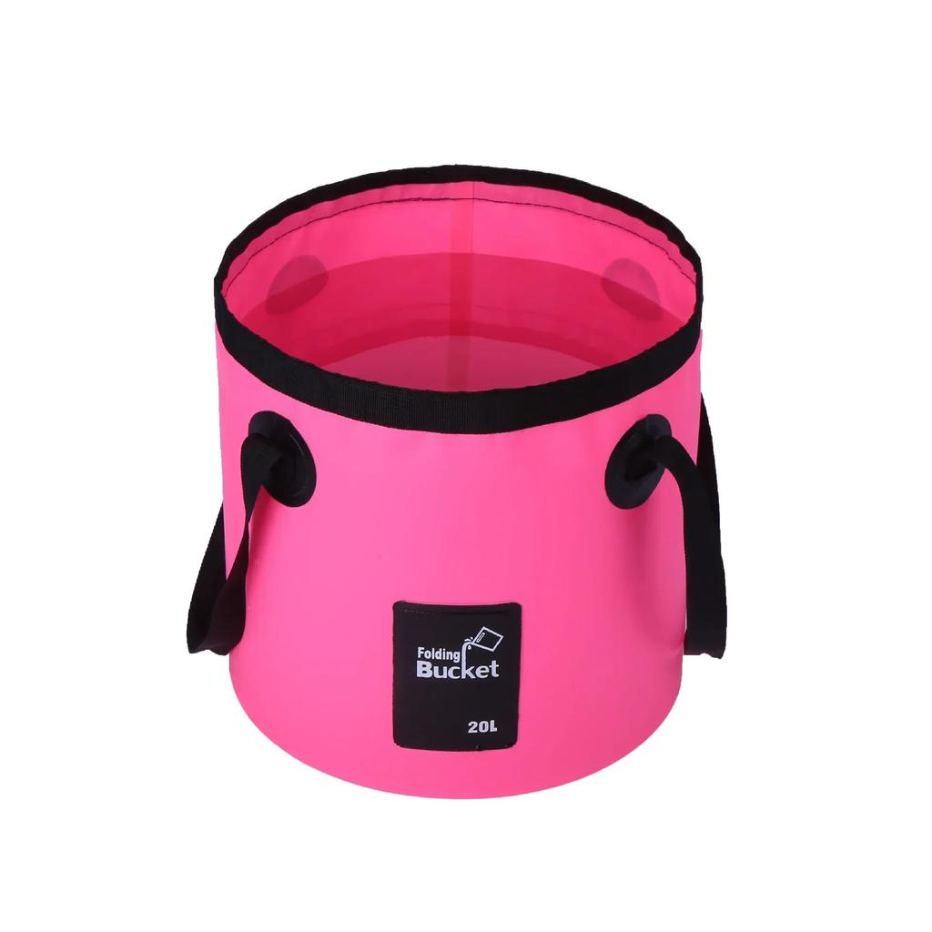 12L Portable Foldable Water Bucket Fishing Bucket Folding Water Container for Travelling Camping Hiking Fishing Washing