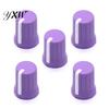 High-quality Rubber Knobs 5Pcs Universal EQ Rotary Knob Replacement Wear Resistant Caps Mini Size Simple Installation Equalizer Potentiometer