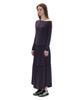 Partimento Woman Pwc Asymmetrical Jersey Shirred Tiered Dress_Midnight Plum
