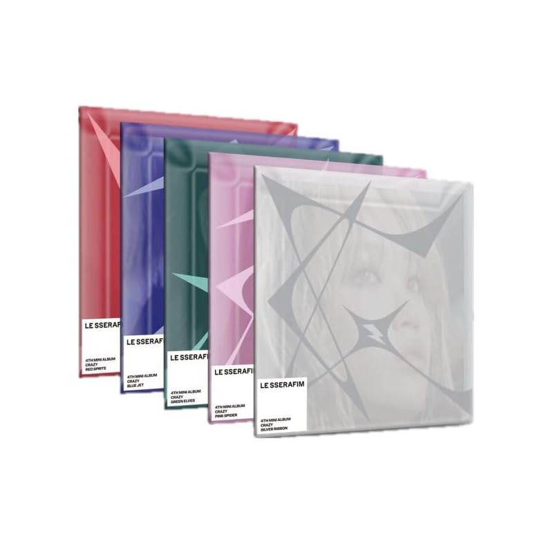 

[ COMPACT ver. ] LE SSERAFIM - 4TH MINI CRAZY Korean version (SAKURA)