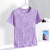 Women's Quick-Dry Camouflage Sports Set – Ice Silk Short Sleeve Top & Shorts
