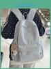 Starry Nylon Girls Backpack With Letter Print For Casual Travel And School Use