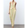 Za2025 Spring New Women Clothes Halter Collar Vest 2010832 570 Casual Pants 4661428 570