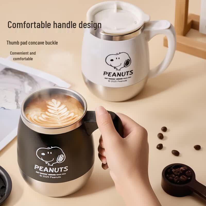 SNOOPY 420ml Isolierter Kaffeebecher