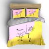 Abstract Minimalist Art Prints Set Soft Comfortable Duvet Cover Bedding Set Included 1*Duvet Cover & 2*Pillowcases, Gift