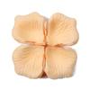 100pcs Reusable Artificial Rose Petals Decoration for Elegant Wedding Arrangement and Romantical Evening Party Setups
