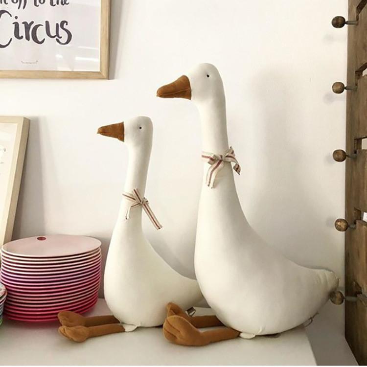 Süßer Cartoon-Gans Hahn Ente Hirsch Plüschtier Puppe Kissen Kinder Begleiter Spielzeug Für Baby Spielen Und Fotografie