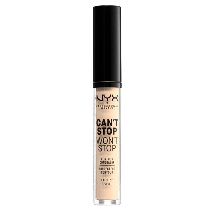 Anti-cernes - NYX - Can't Stop Won't Stop - Fini mat - 3,5 ml - Convient à tous types de peau