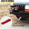 15M Synthetic Rope 7700LBS Winch Cable Nylon Replacement for   SUV Truck ATV UTV