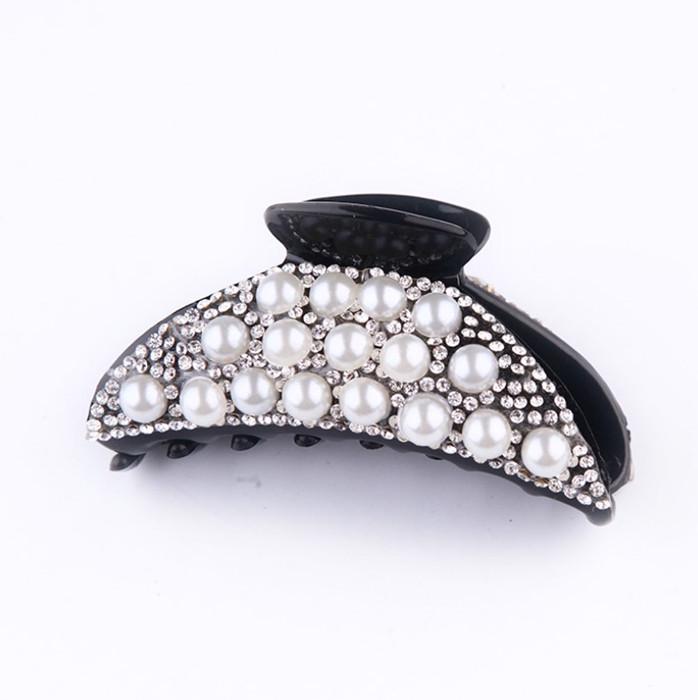 Large Hair Claw Elegant Full Crystal Hairs Clip Hairpin Rhinestone Shower HD Large Hair Claw Elegant Full Crystal Hairs Clip Hairpin Rhinestone Shower HD