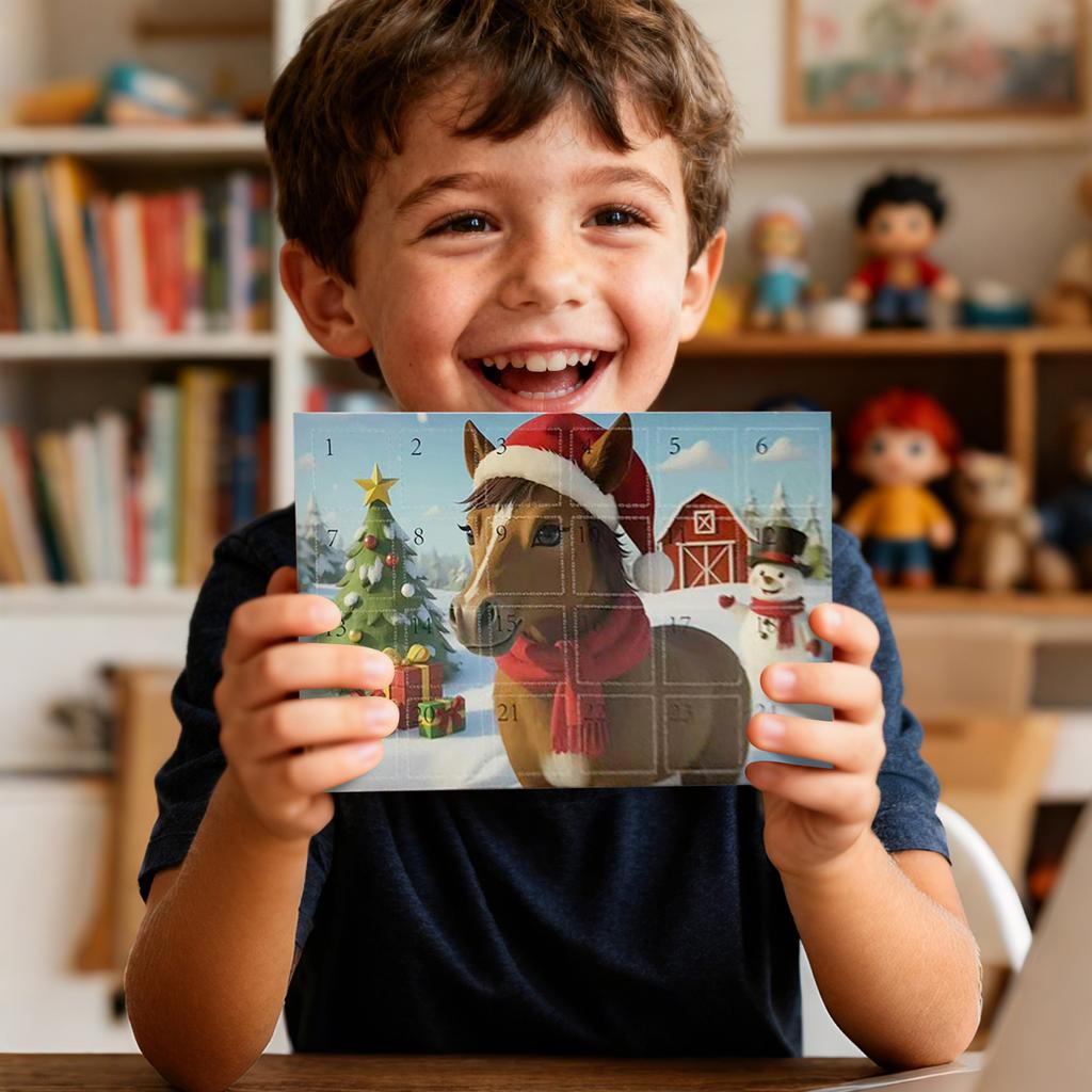 Day Blind Boxes Christmas Countdown Advent Calendar 24-Day Christmas Countdown Calendar Kids' Surprise Toys