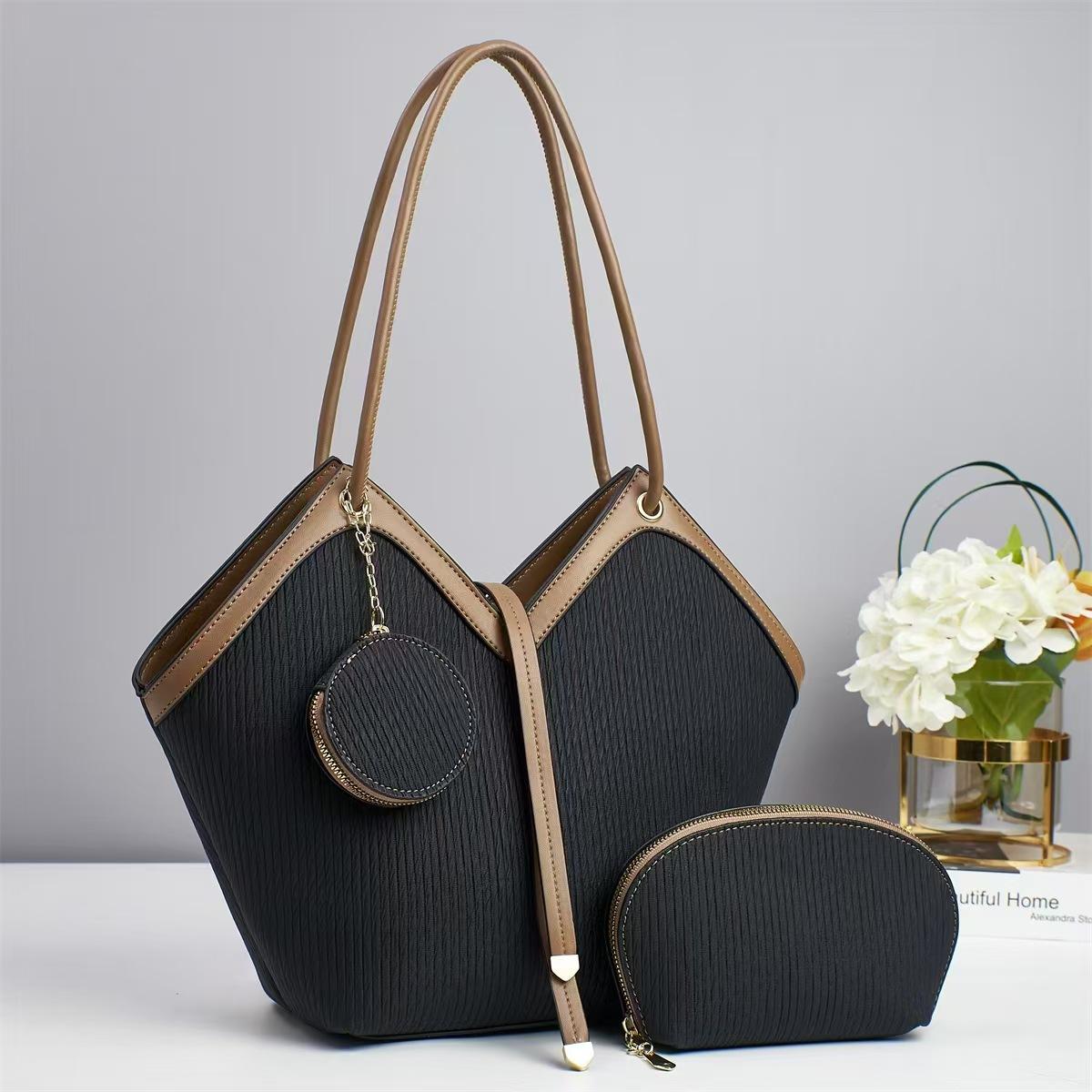 

New Macaron Portable Large Capacity Atmospheric Women s Bag High Appearance Level Bag Fashion Everything Trend W4313WW-.
