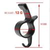 2 Pcs Universal Car Umbrella Holder Multi-function Towel Hook Fishing Rod Fixed Rack Car Storage Rack Auto Accessories