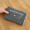 Dean Deluca Shopping Charcoal 43 x 37 x 14 cm & Bag, Gray, Foldable, Lightweight, Compact,
