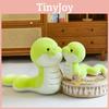 Year The Of Snake Mascot Plush Toy Cartoon Stuffed Animal Doll Gift Decoration